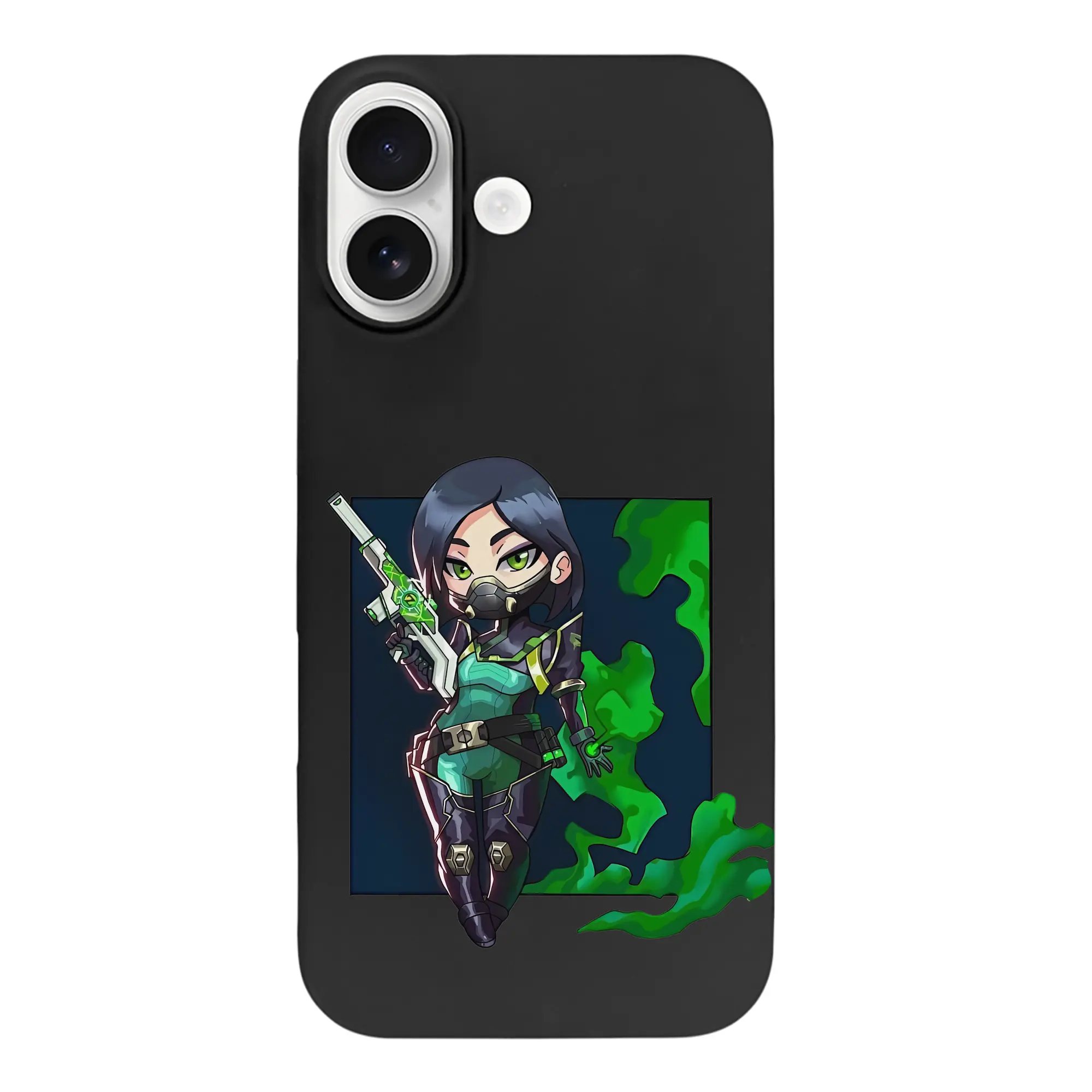 VALORANT グッズ,ヴァイパー - iPhone 17 シリーズ シリコンケース 薄型 耐衝撃 指紋防止 ソフトタッチカバー 精密フィット 傷防止 保護ケース iPhone 17/17 Air/17 Pro/17 Pro Max 対応